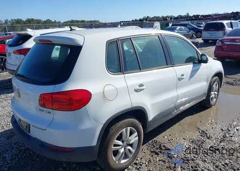 2014 Volkswagen Tiguan S z USA, uszkodzony, nr VIN WVGAV3AX3EW567791